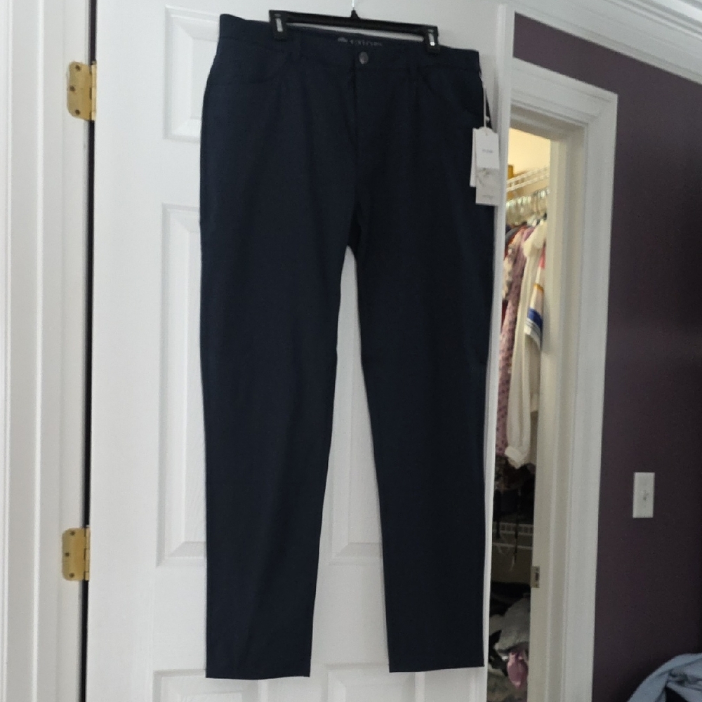 Vuori Men's Dark Blue Dress Pants